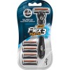 Бритвенный станок BIC Flex Hybrid с 4 сменными кассетами