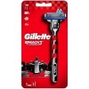 Бритвенный станок Gillette Mach3 Turbo Red 1 сменная кассета